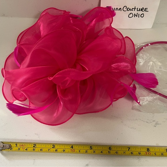 NEW Kentucky Derby Fascinator Hat Tea party,Barbie pink hat,NEW pink Fascinator